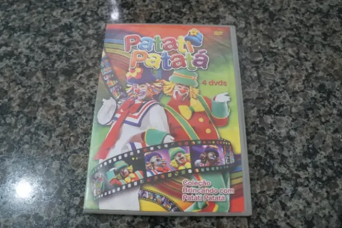 Dvd Coleção Brincando Com Patati Patatá - 4 Dvds (Usado)