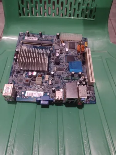 Placas de PC com memória e processador 