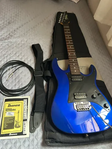 GUITARRA IBANEZ GRX20-JB + CASE E ACESSÓRIOS
