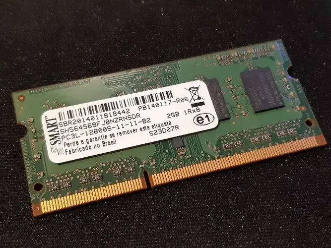 6Gb Memória RAM Notebook DDR3 1600Mhz (PC3L 12800S)