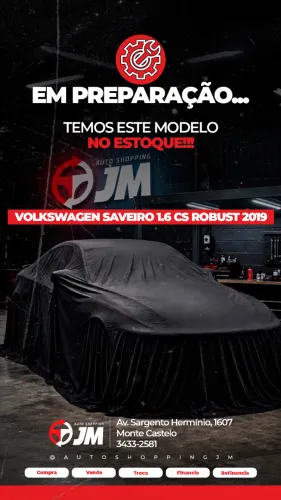 Volkswagen Saveiro Robust 1.6 Total Flex 8V 2019
