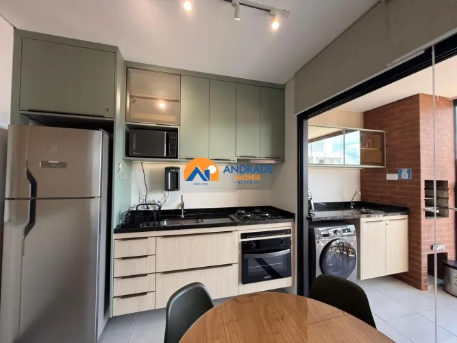 Apartamento Mobiliado com Varanda Gourmet e Lazer Completo no Itaguá
