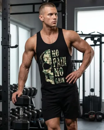 regata cavada fitness masculina