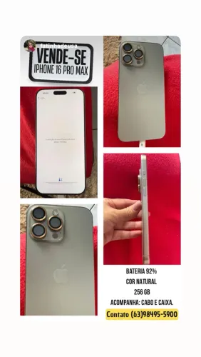 Vendo iPhone 16promax