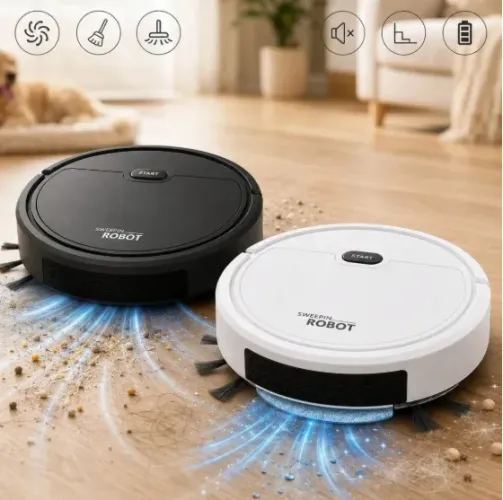Robô Aspirador De Pó Recarregável 110v (EXCELENTE E NOVO)
