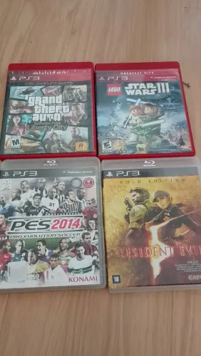 10 Jogos ps3 130$