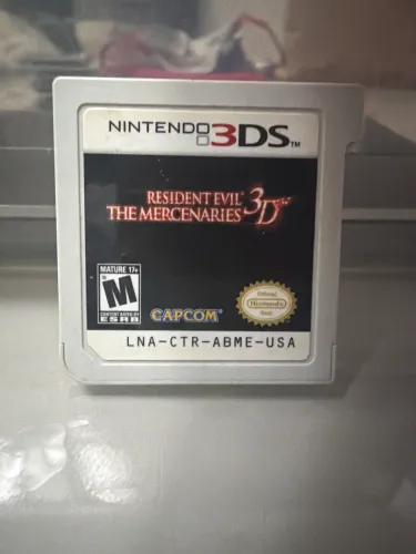 Game Resident Evil 3D Mercenaries - Mídia Física - N3DS