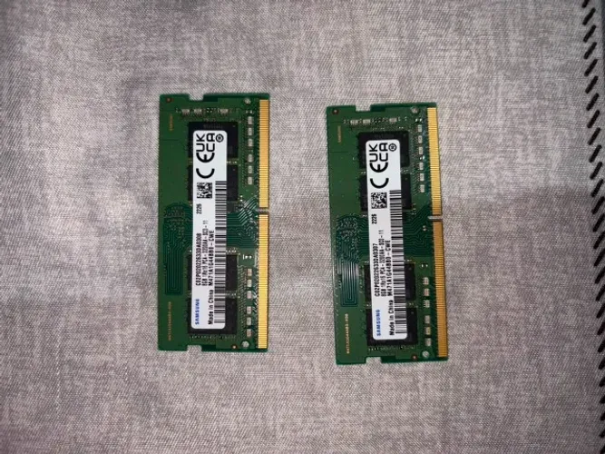 MEMÓRIA RAM SAMSUNG 16GB (2x8GB) DDR4 3200MHz PARA NOTEBOOK