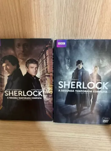 Sherlock BBC 2ª e 3ª Temporadas ( DVDs)