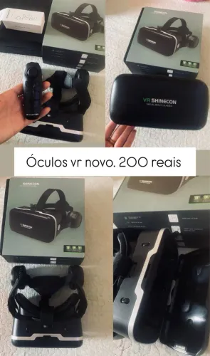Óculos de realidade virtual VR NOVO 
