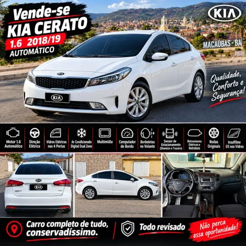Kia Motors Cerato 1.6 16V Flex Aut. 2019