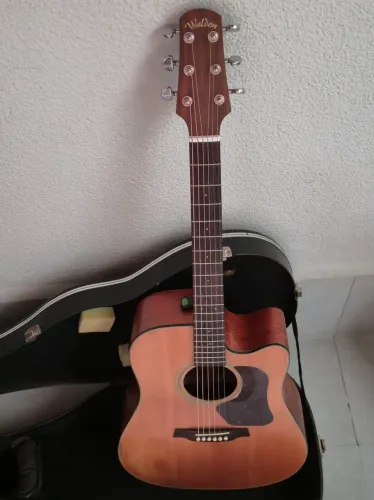Violão aço walden d550ce
