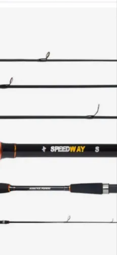 Vara de pesca molinete albatroz speed way 1.80 10 libras 