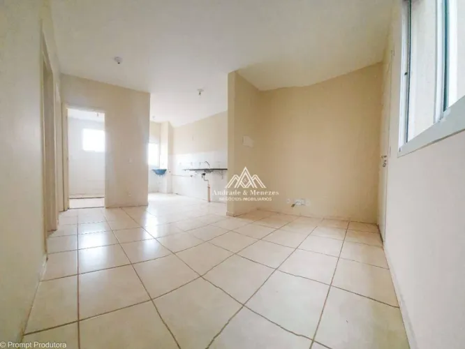 Apartamento com 2 quartos à venda, 43 m² por R$ 140.000 - Jardim Heitor Rigon - Ribeirão P