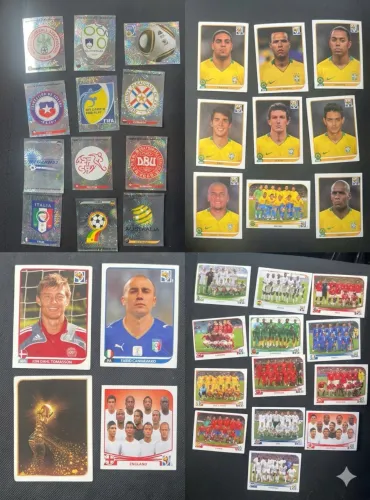 Figurinhas Copa do mundo 2010