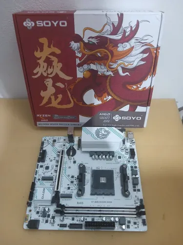 Placa mãe B550 Soyo
