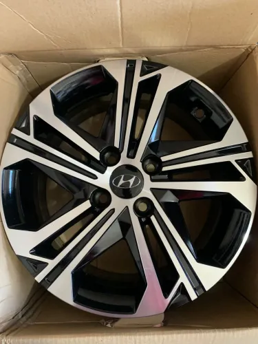 Aro 15 novas modelo hb20 furação 4x100