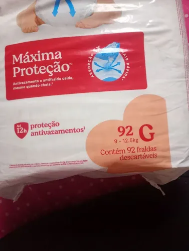 fralda Huggies tamanho G à venda