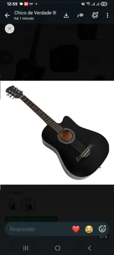 Vendo violão novo