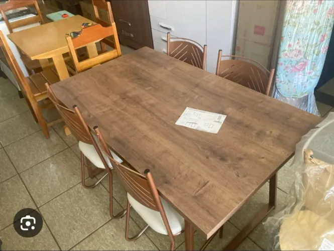 Mesa de jantar 5 cadeiras