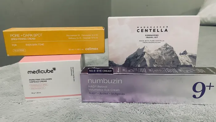 Kit Skin Care Coreana Combo de uso noturno