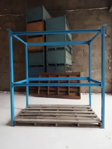 Rack Metalico Empilhável Estrutura Rack Super Rack com palete