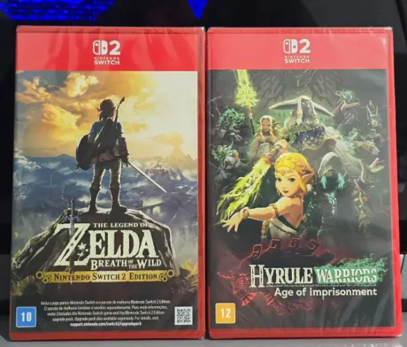 Jogos Zelda Nintendo Switch 2- Trocas