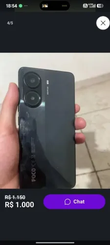 Povo X7 pro linha no lado direito da tela. Não interfere no uso 