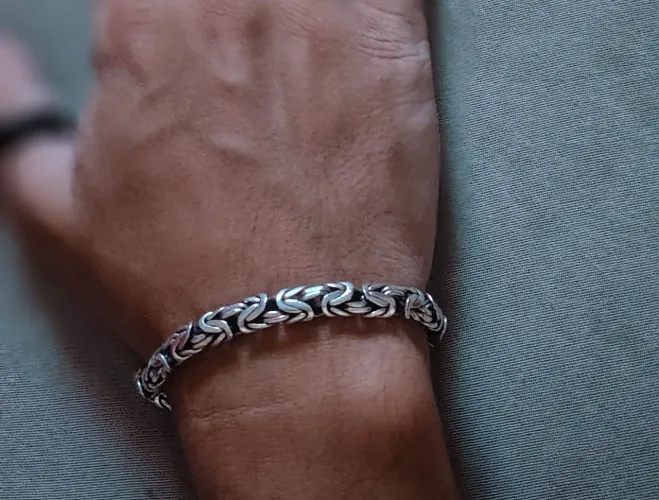 Pulseira Prata de Bali