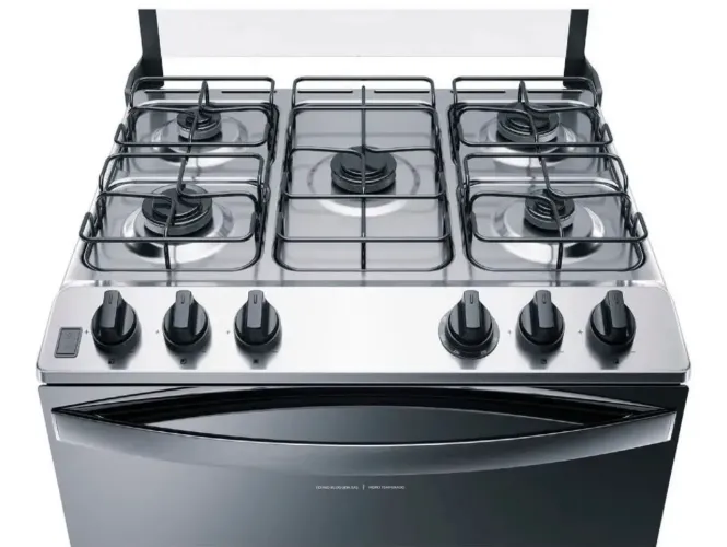 Fogão Brastemp 5 Bocas Cor Inox