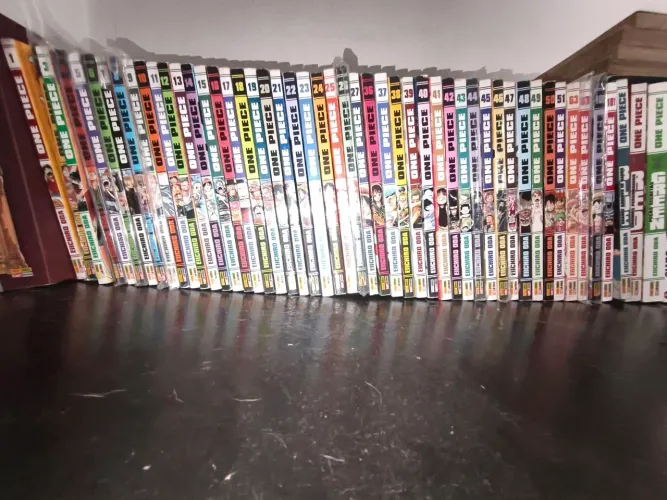 Coleção mangá one piece