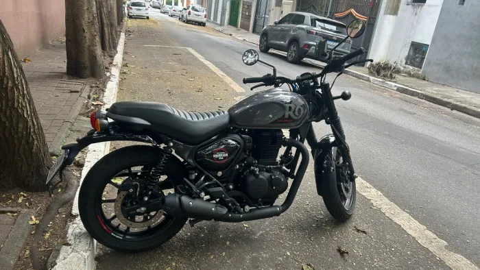 Royal Enfield Hunter 350 Dapper Grey 2025 (Impecável / Pouco Rodada)