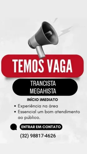 Vaga TRANCISTA, MEGAHISTA