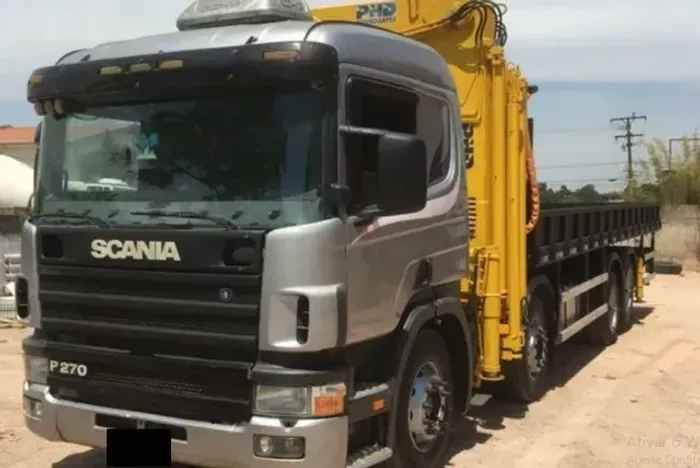 Scania P-270 2011 8x2 munck PHD 52 ton 