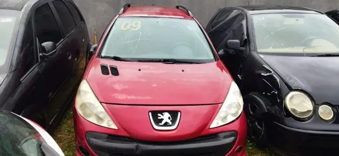Sucata Peugeot 207 Sw Xrs 2008/2009 Disponível Para Retirada De Peças 