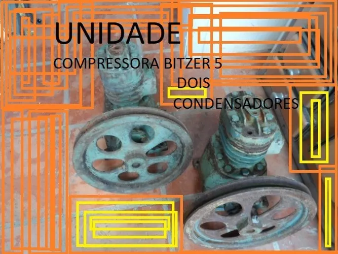 Unidade compressor Bitzer 5 380 volts 