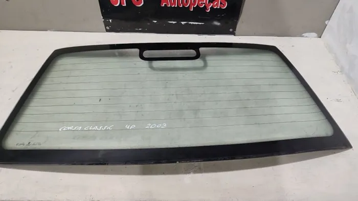 Vidro Traseiro Corsa Classic 4P 2003 C/Desembacador 