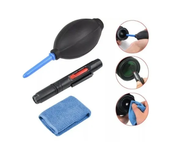 Kit Limpeza para Lente e Câmera Dslr e Mirrorless / Drone Dji e Outros
