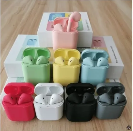 Fone de Ouvido Sem Fio Bluetooth i12