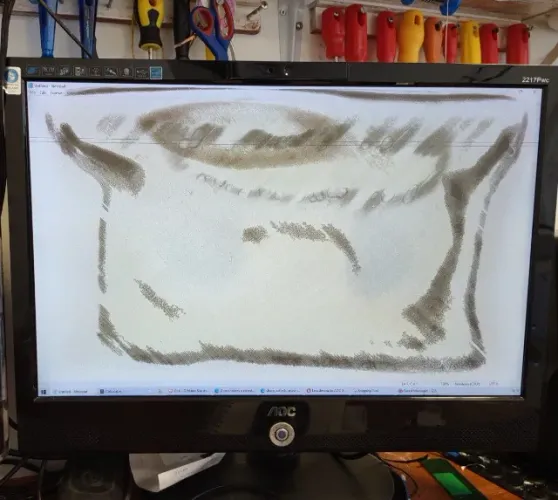 Leia descrição / Disponível: monitor AOC 22"