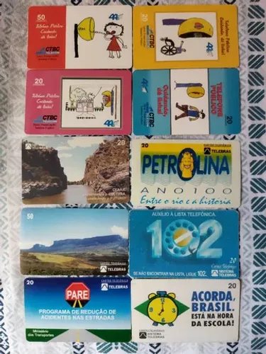 300 Cartões Telefônico Orelhão