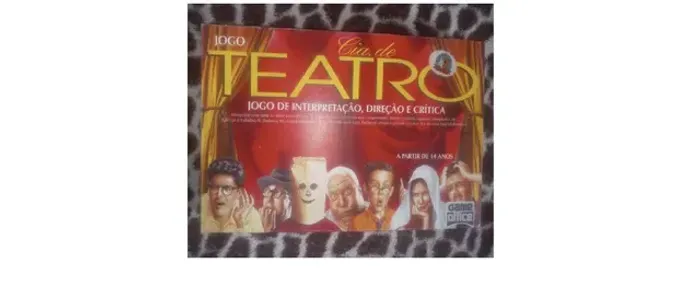 Jogo De Tabuleiro Cia De Teatro Antigo Anos 90 Game Office