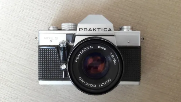 Praktica MTL3 com 3 lentes!!!