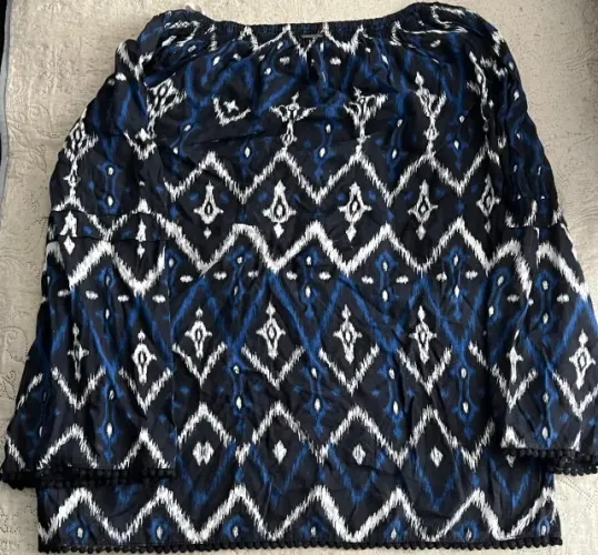 Blusa Malha Blue Le Lis Blanc