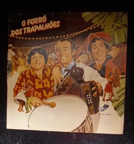 Disco vinil LP - Os trapalhões - 02 discos