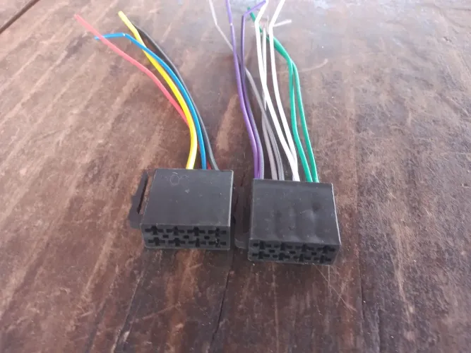 Conector chicote rádio toca fitas Chevrolet Volkswagen Ford