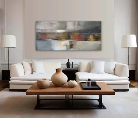 Quadros abstratos grandes