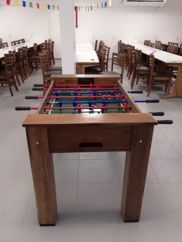 Aluguel Sinuca, Vídeokê e Totó para Eventos.