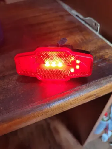 Sinalizador de bike setas para direita e esquerda