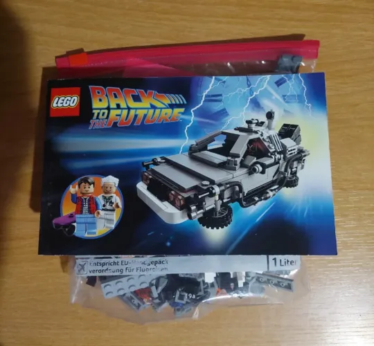Lego 21103 Back To The Future Delorean Time Machine
